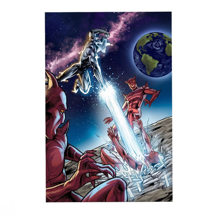 "SPACEMAN" Comic Poster